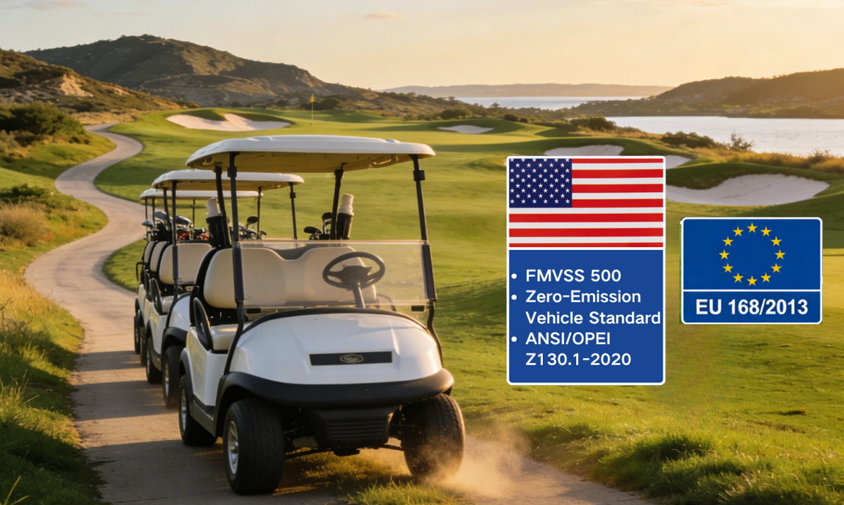 专业驱动 合规致远｜为您的电动高尔夫球车全球出口保驾护航